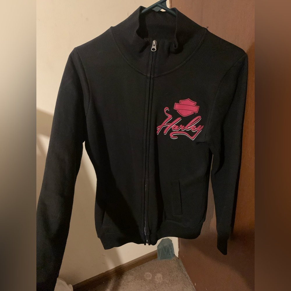 Harley Davidson zip up jacket